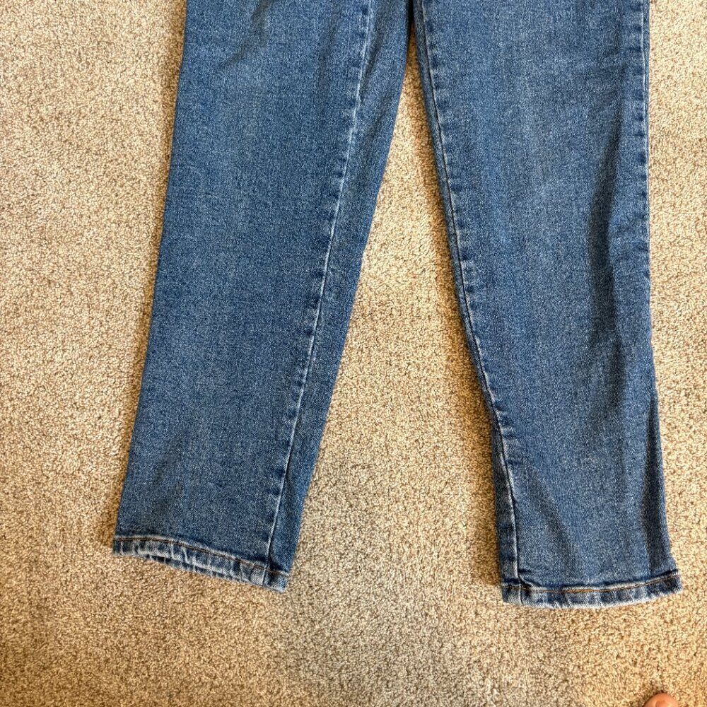 Retro Vintage Nevada high waisted mom jeans Bareback Size 8 Denim 90s Y2K - Picture 5 of 12